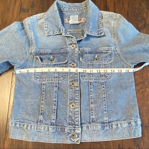SILVER JEANS Jacket, Light Wash, Slightly Cropped - Picture 7 of 8